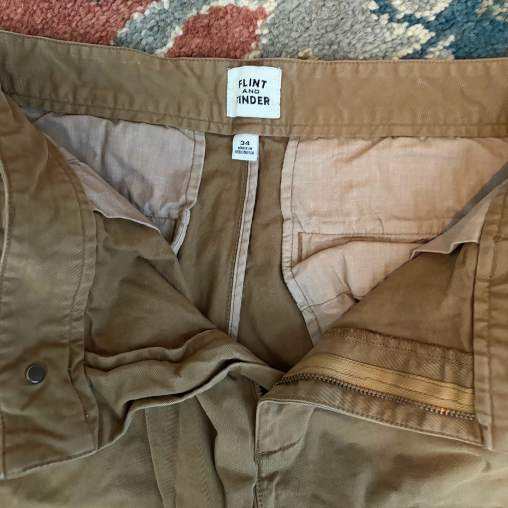 Flint and Tinder Men's Tan Pants